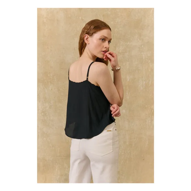 Suena tank top | Black