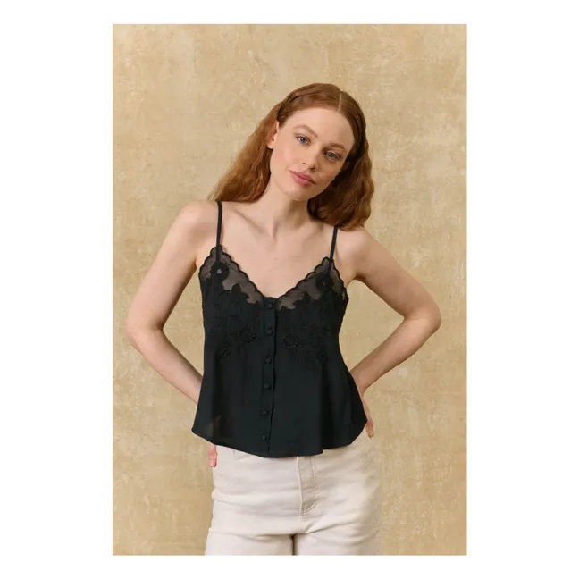 Suena tank top | Black