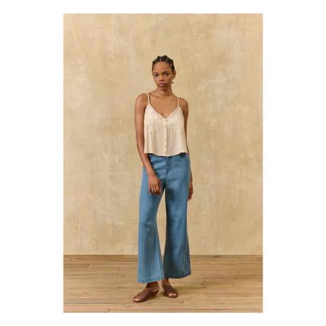 Suena tank top | Cream