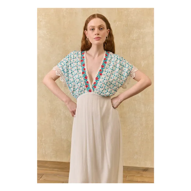 Kleid Bejolie | Cremefarben