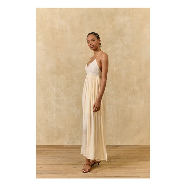 Kleid Ysolde | Blasses Gelb