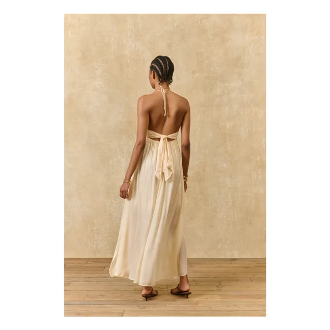 Vestido Ysolde | Amarillo palo