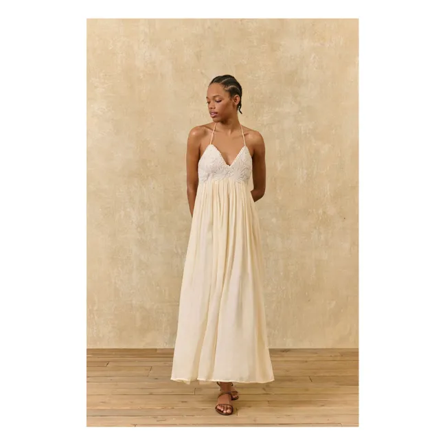 Vestido Ysolde | Amarillo palo