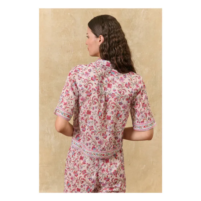 Pigiama Louka in cotone biologico | Rosa