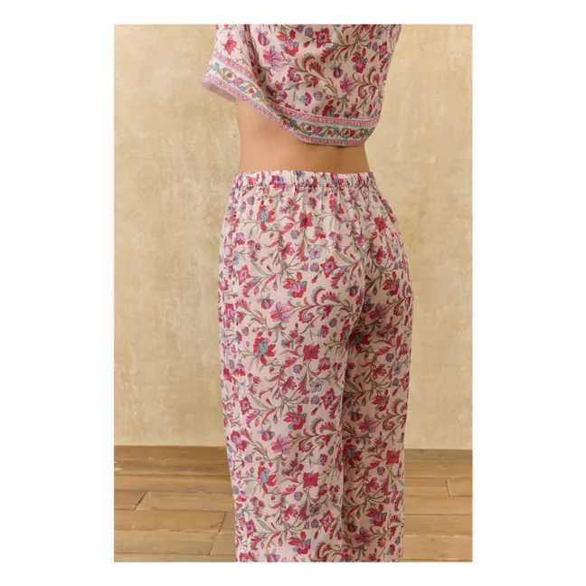 Pigiama Louka in cotone biologico | Rosa