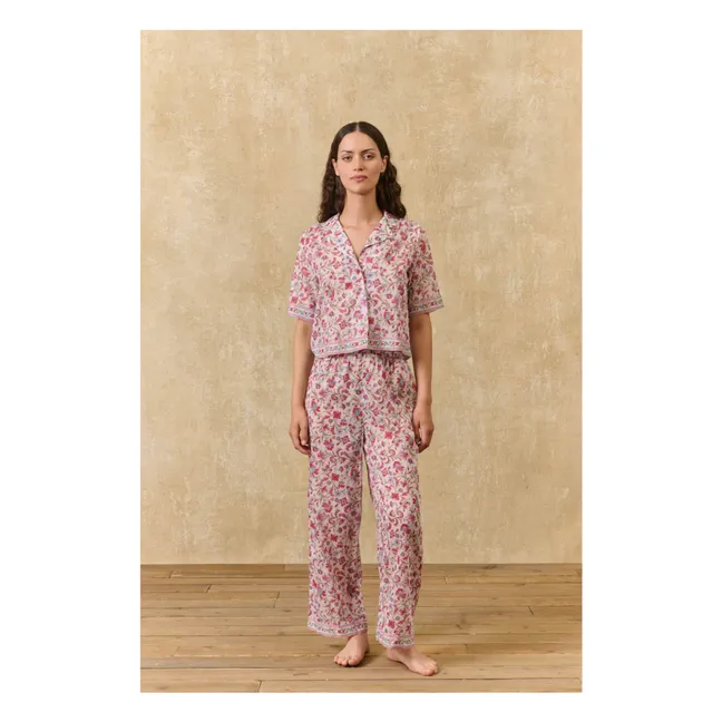 Pyjama Louka Coton Bio | Rose