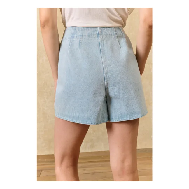Jupe Myrta Coton | Bleu