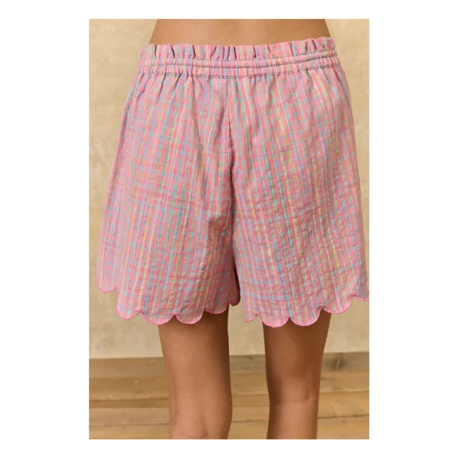 Pijama de algodón ecológico Minala | Rosa