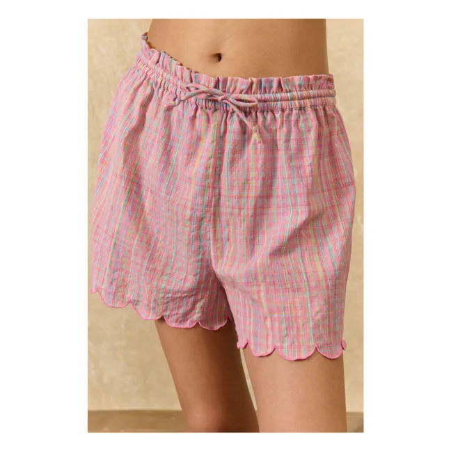 Minala organic cotton pyjamas | Pink