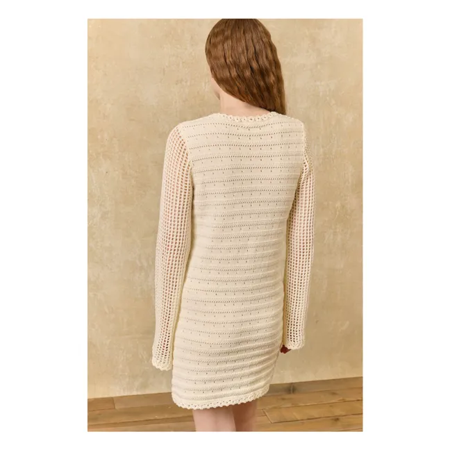 Robe Eleonora Coton | Crème