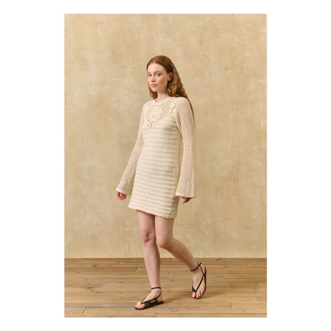 Robe Eleonora Coton | Crème