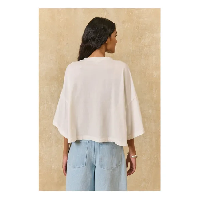 Blusa de algodón ecológico Neolar | Crudo