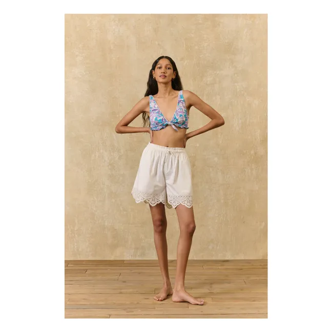 Haut de Maillot Ohau | Blue