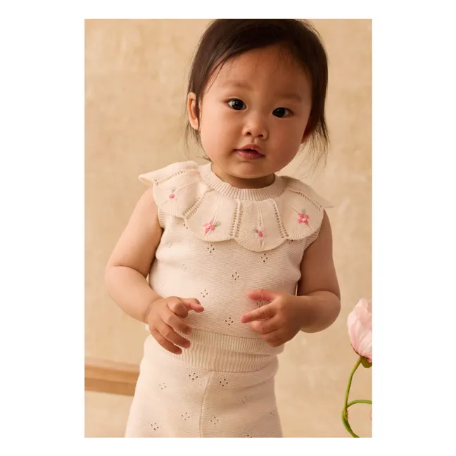 Gambale in maglia Manou | Crema