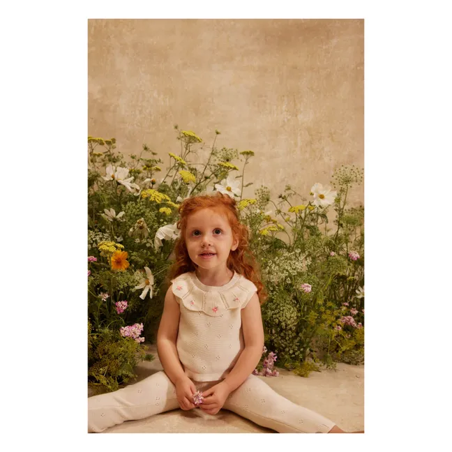 Legging Manou Maille | Crème