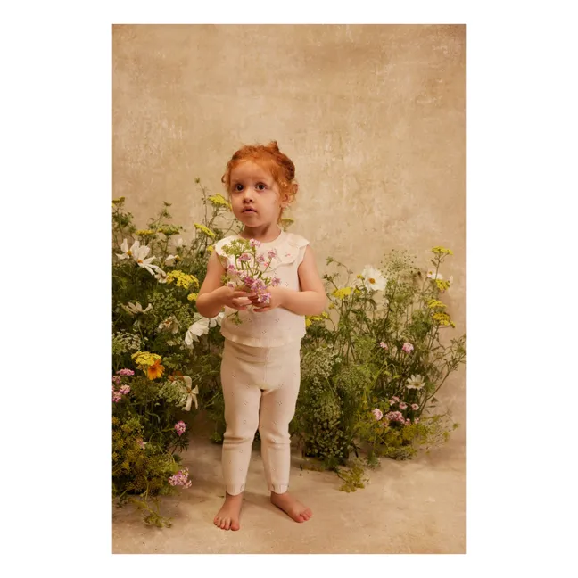 Legging Manou Maille | Crème