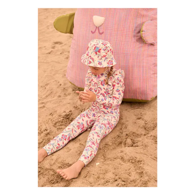 Devy Fleuri Recycled Fiber Bath Hat | Cream