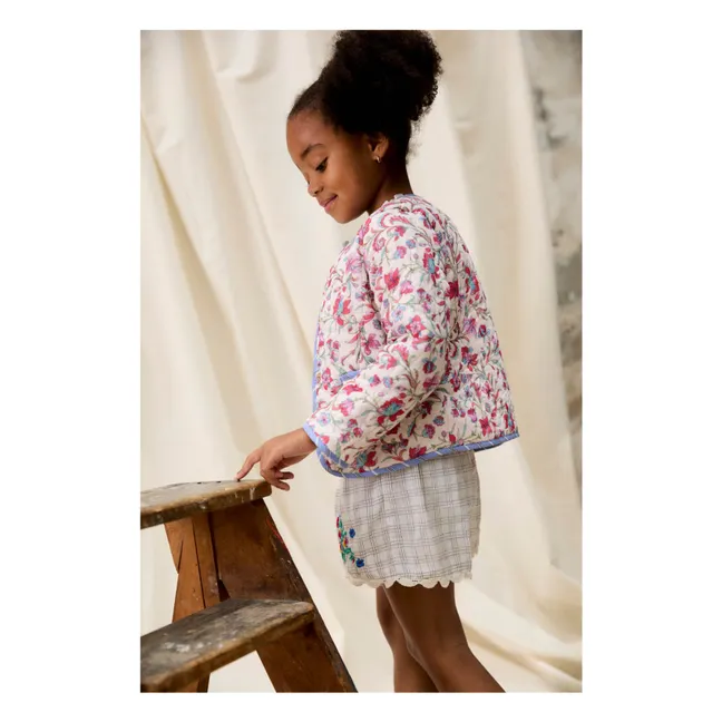 Astrid Fleurie Organic Cotton Quilted Jacket | Cream