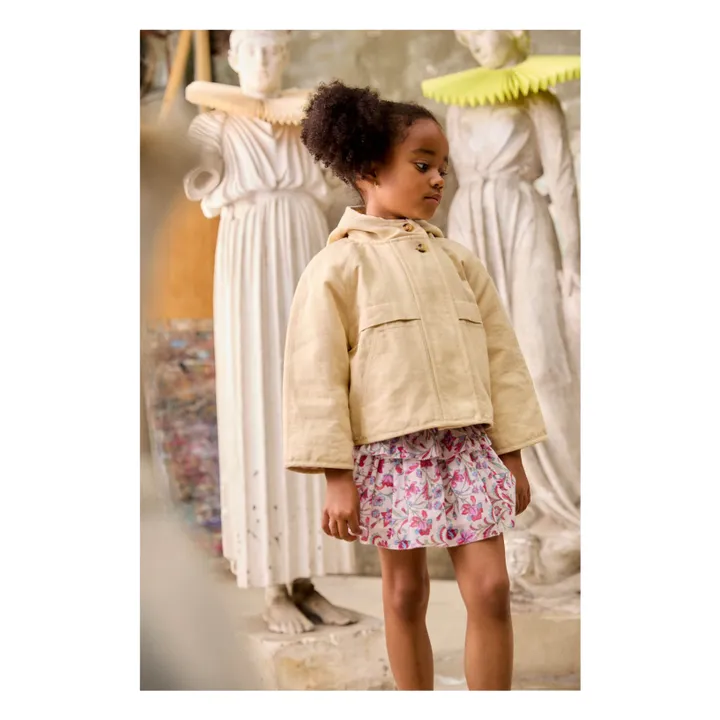 Roumia Fleurie Skirt Organic Cotton | Cream- Product image n°3