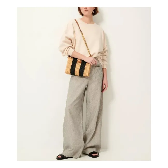 Oversize Chebbi sweatshirt | Ecru
