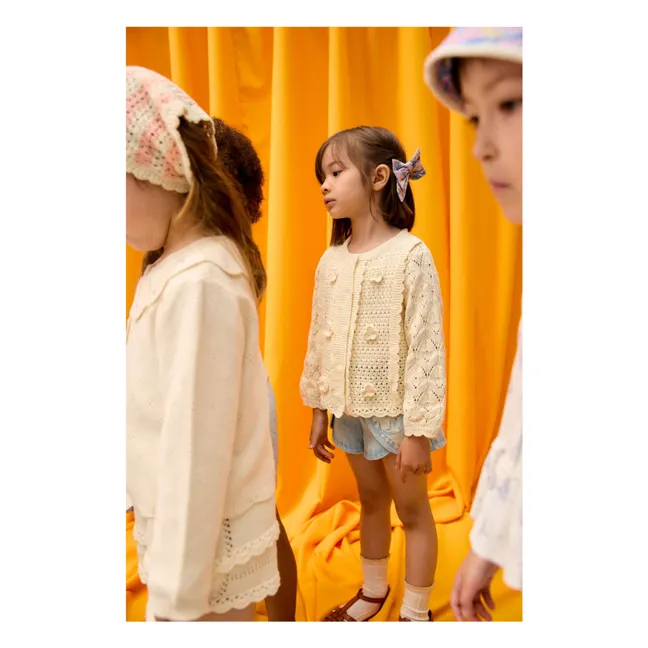 Gilet Ajouré Chai | Crème