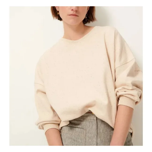Oversize Chebbi sweatshirt | Ecru