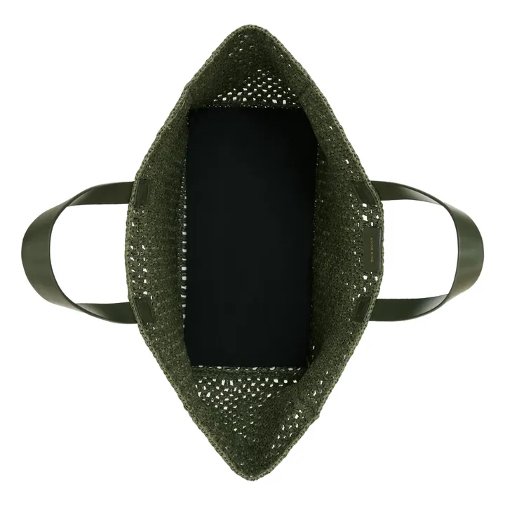 Bolsa de la compra grande Rio | Verde Kaki- Imagen del producto n°2