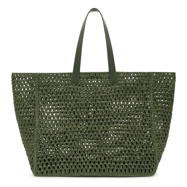 Bolsa de la compra grande Rio | Verde Kaki