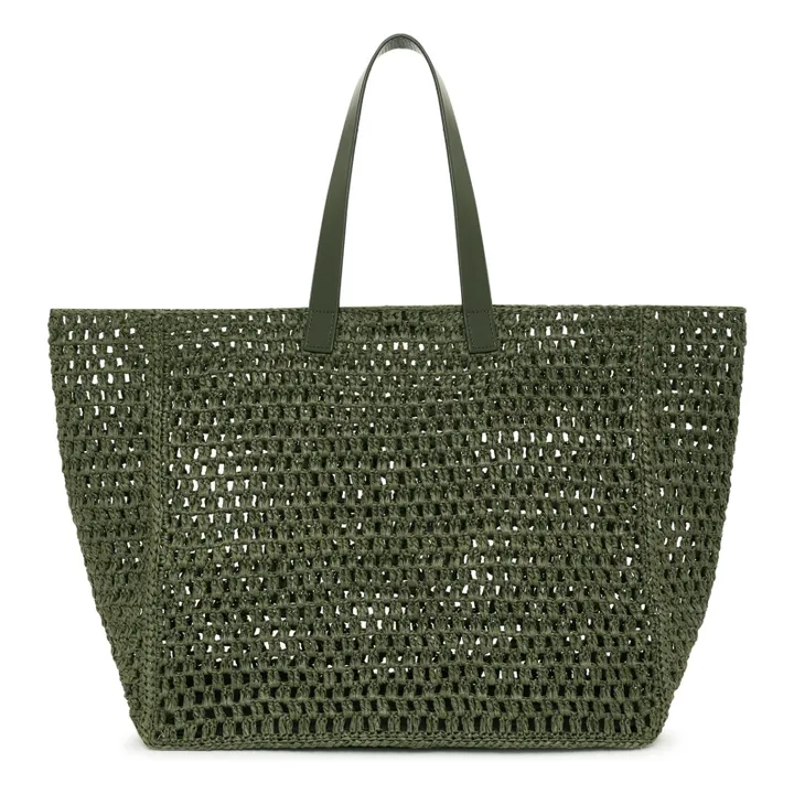 Bolsa de la compra grande Rio | Verde Kaki- Imagen del producto n°1