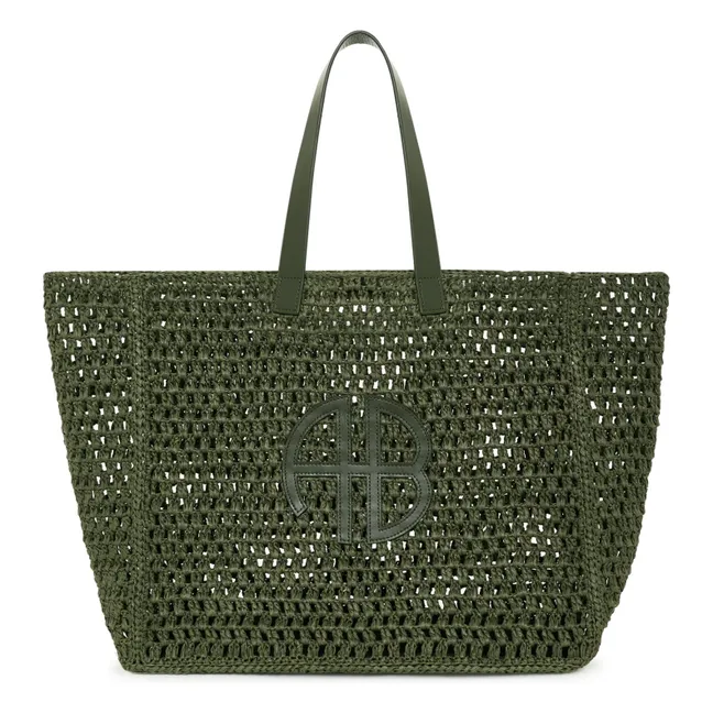 Cabas Large Rio | Vert kaki