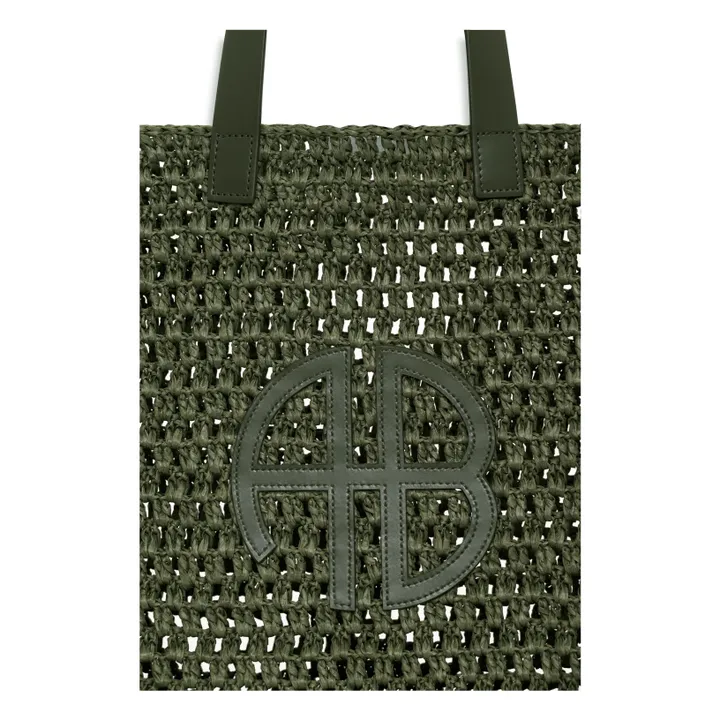 Bolsa de la compra grande Rio | Verde Kaki- Imagen del producto n°3