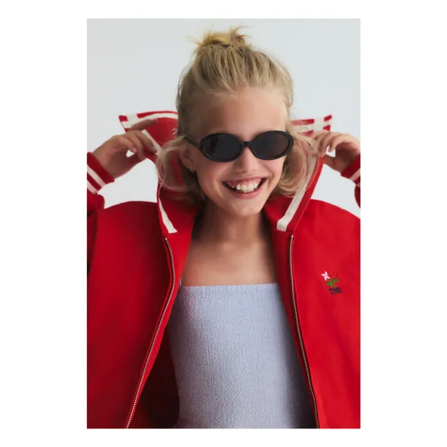 Buttercup Marine Collar Bomber | Red
