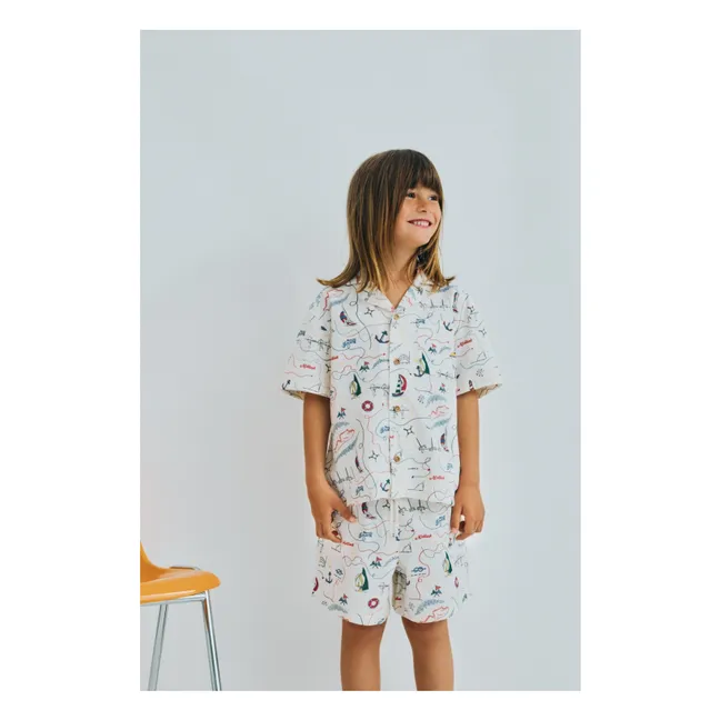 Bermudas Clove Bateaux Algodón BCI | Crudo