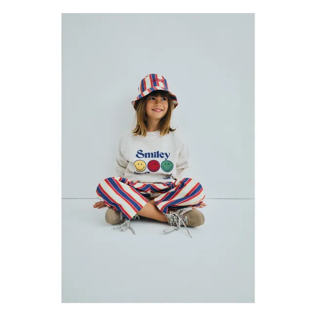 Hose Cord Gorse Gestreift | Rot