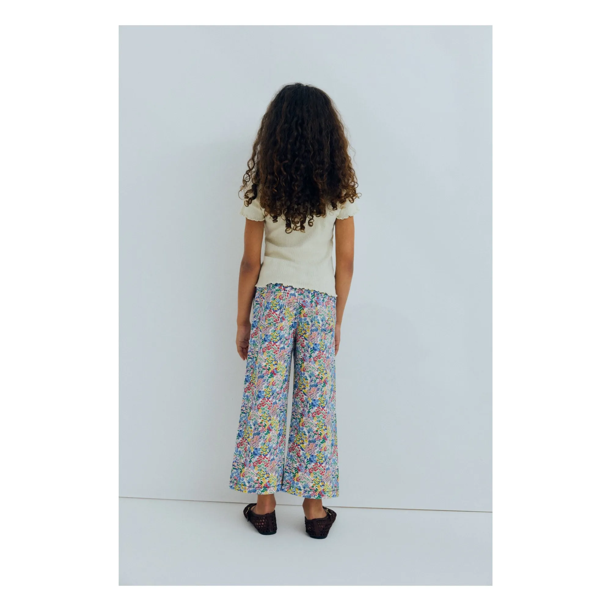 Jean Lily Fleuri | Bleu- Image produit n°5
