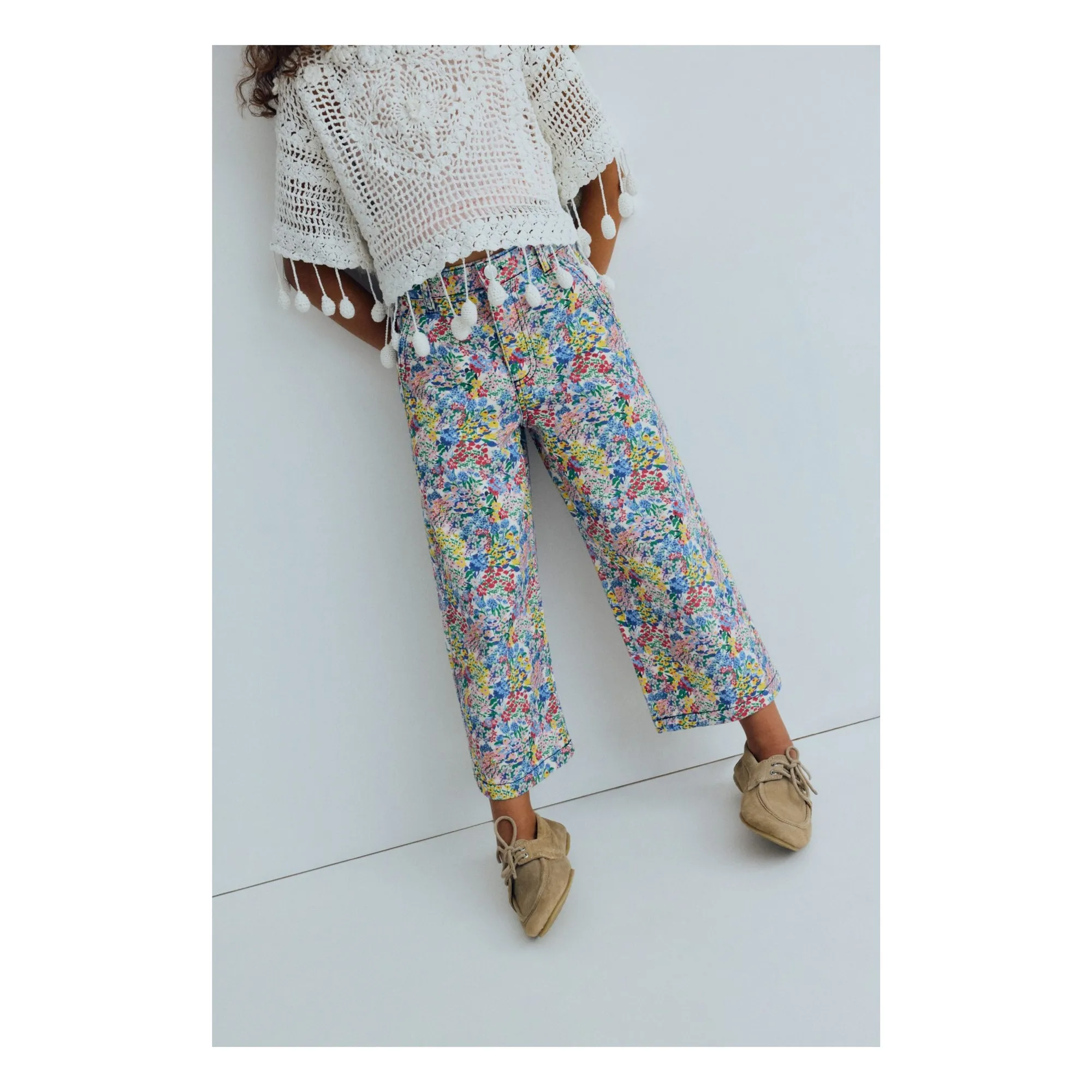 Jean Lily Fleuri | Bleu- Image produit n°4