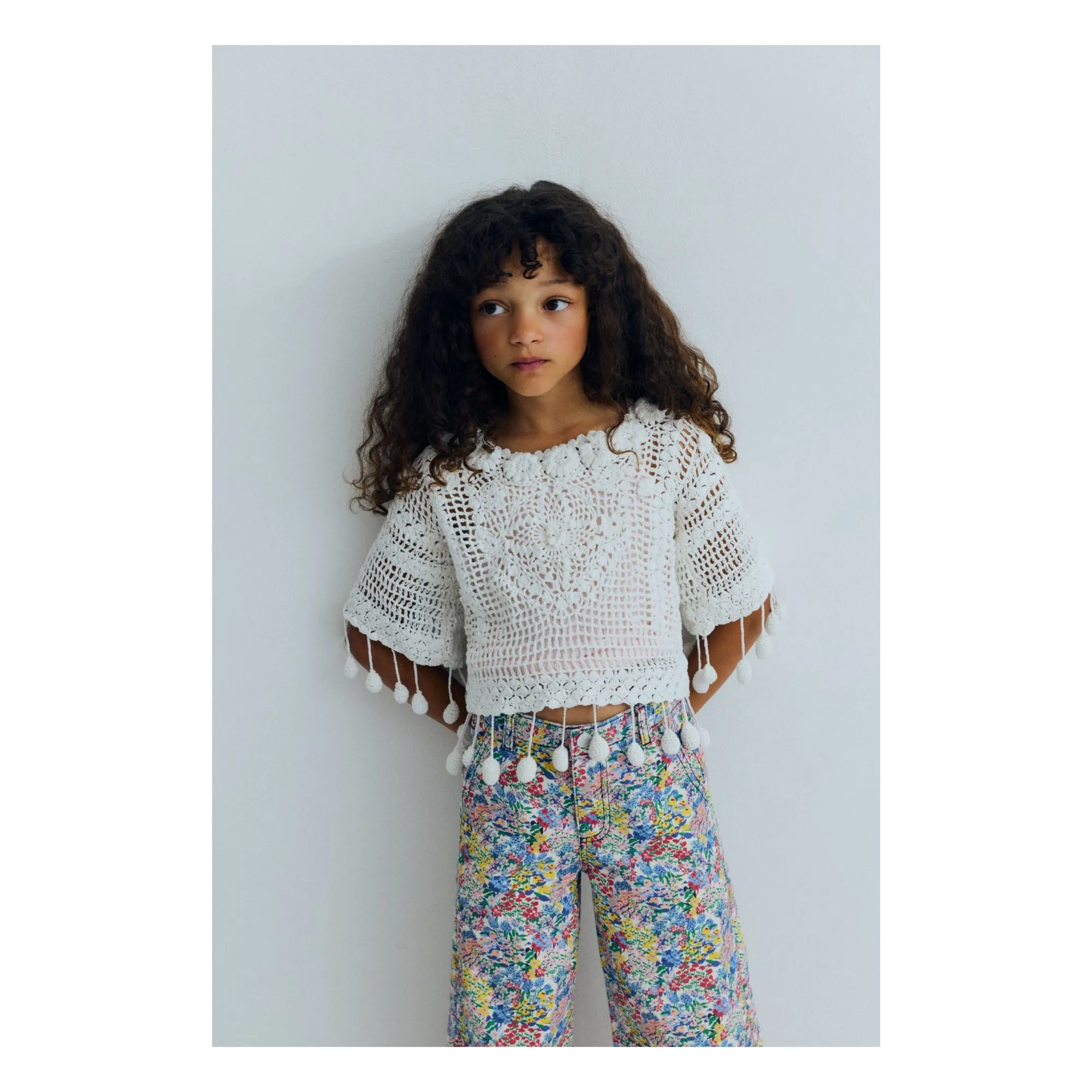 Jean Lily Fleuri | Bleu- Image produit n°2