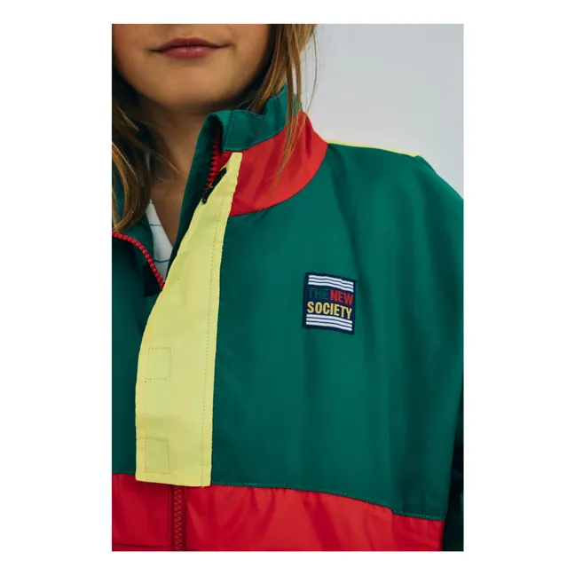 Veste Pansy Colorblock | Vert