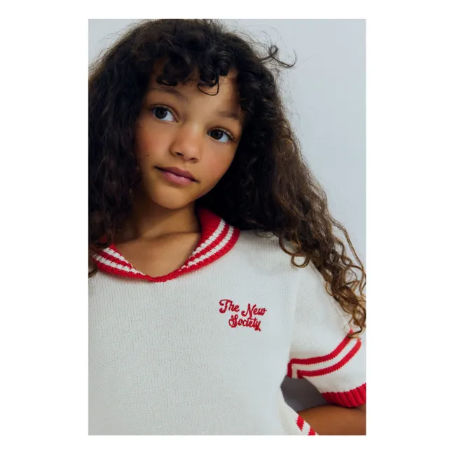 Polo Maille Begonia | Ecru