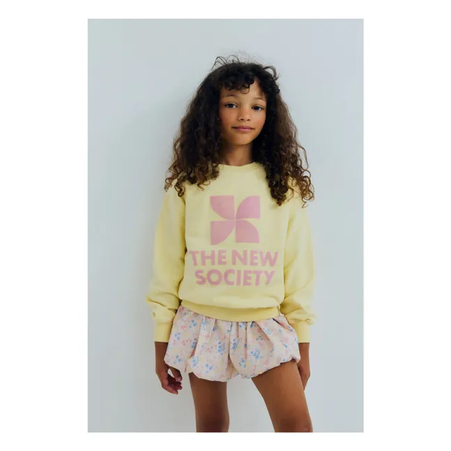 Sweat TNS Logo | Jaune pâle