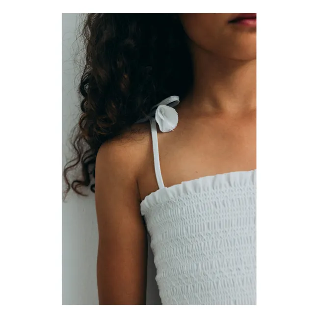 Robe Broderie Anglaise Sakura | Blanc