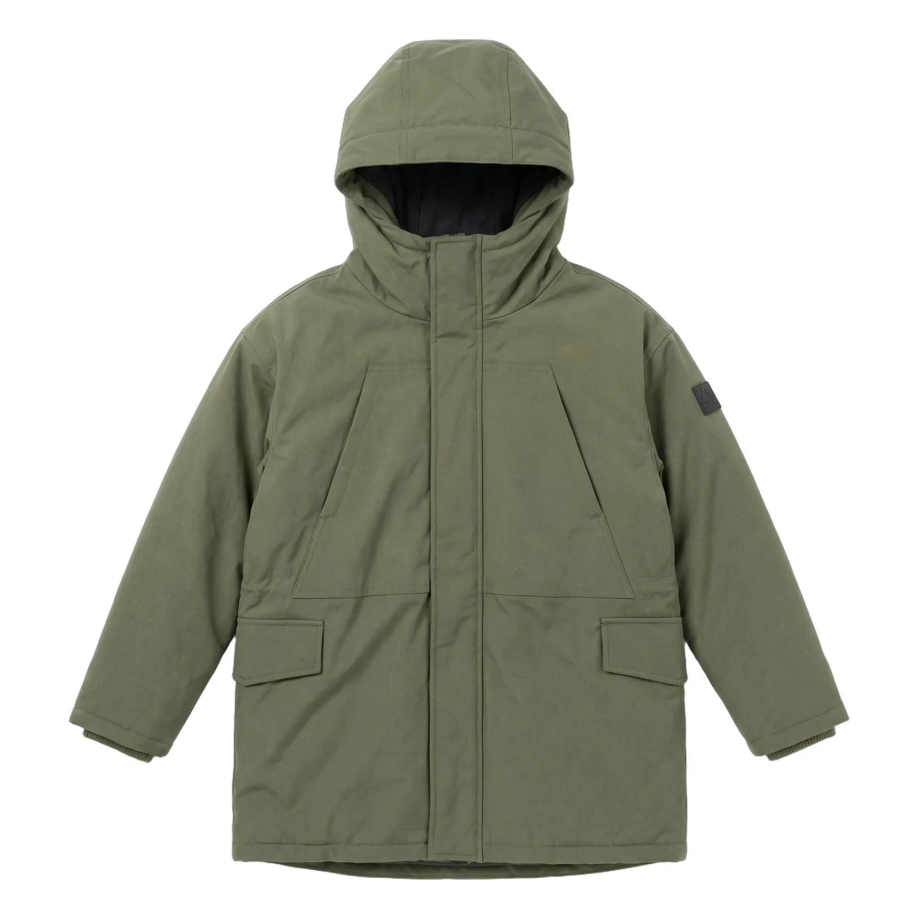 Finger In The Nose Khaki Oden Quilted Lined Parka