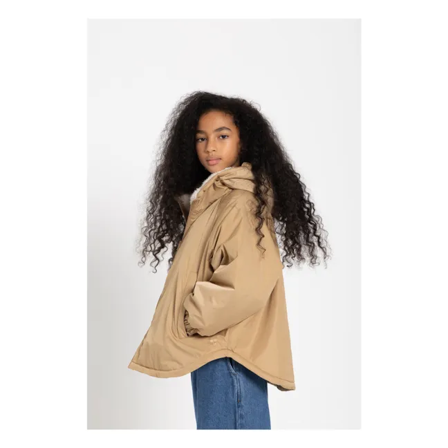 Breezy water-repellent jacket | Beige