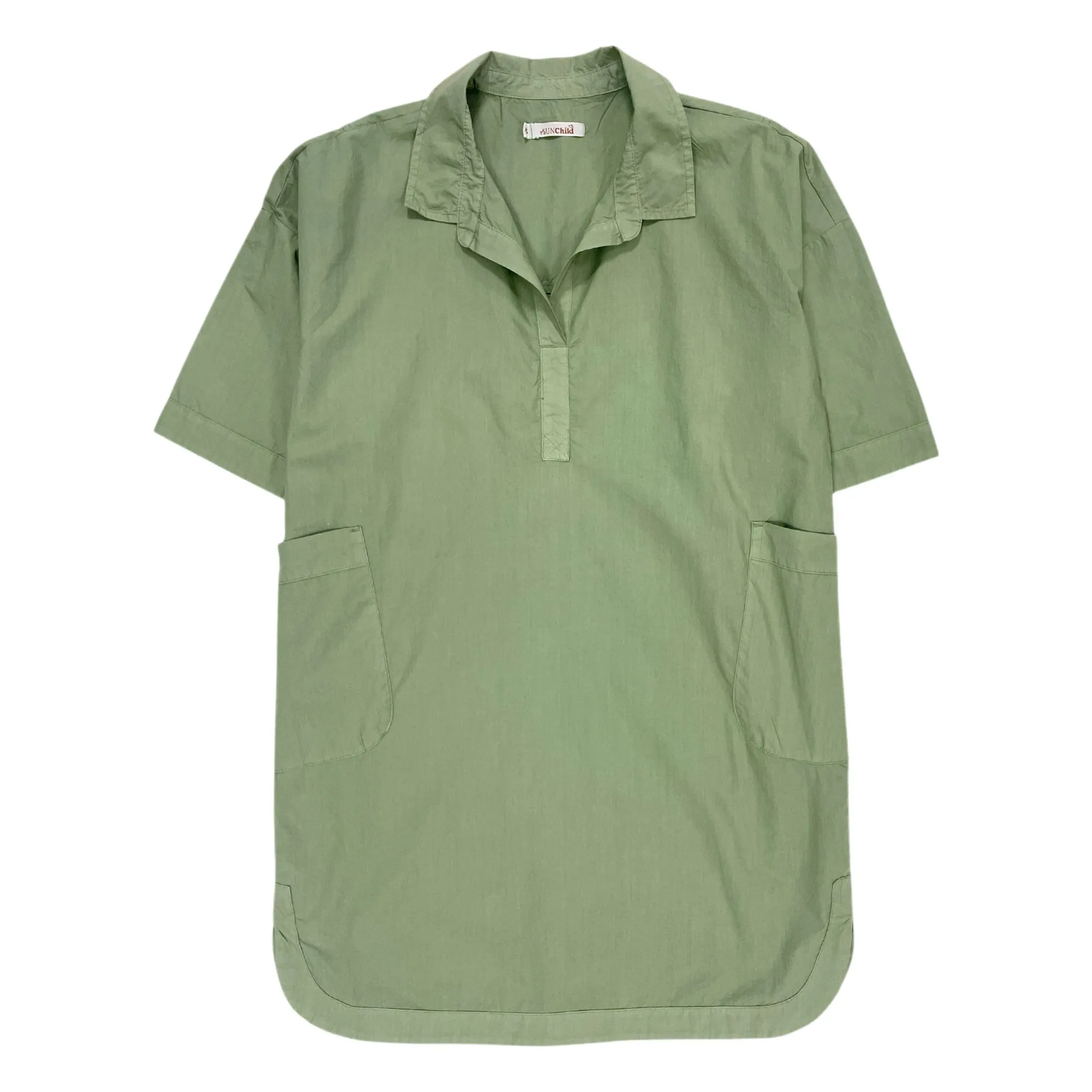 Sunchild Sage Cadaques Oversize Shirt Dress