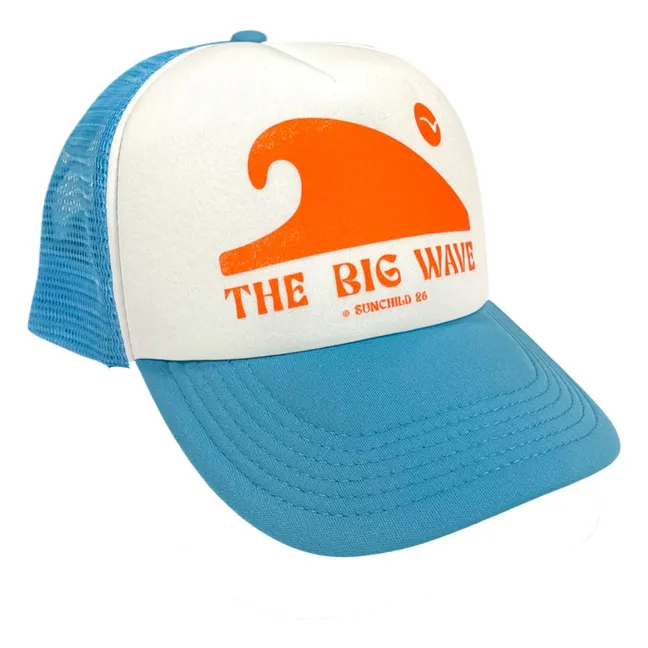Bigwave Trucker Cap | Azure blue