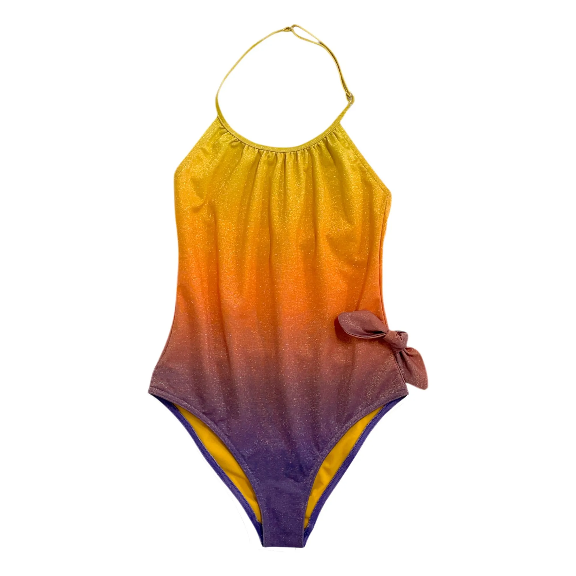 Sunchild Purple Victoria Pailleté Dégradé Swimsuit