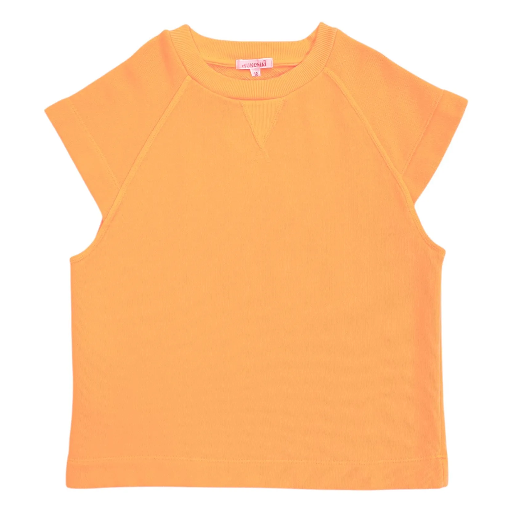 Sunchild Orange Akun Sleeveless Sweatshirt