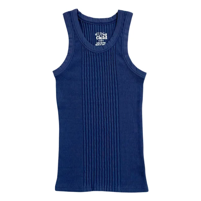 Fernando tank top | Dark Blue