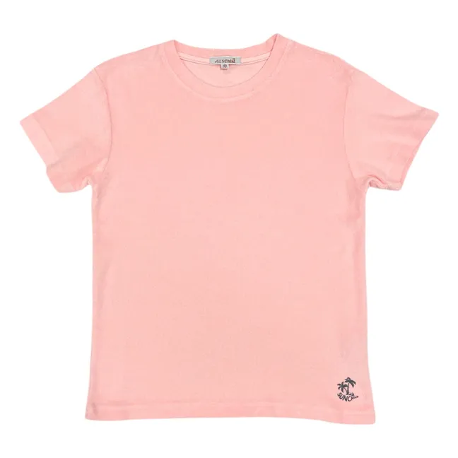 Camiseta Esponja Salou | Rosa empolvado