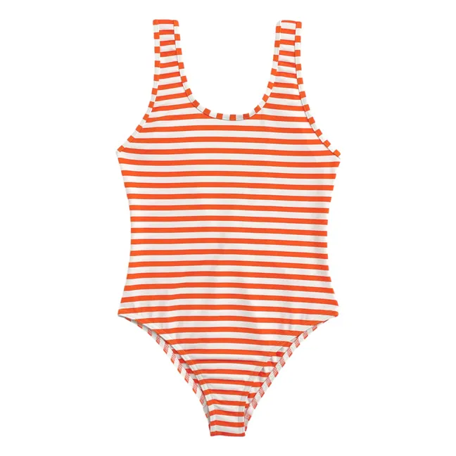 Bañador de rayas Lou | Rojo